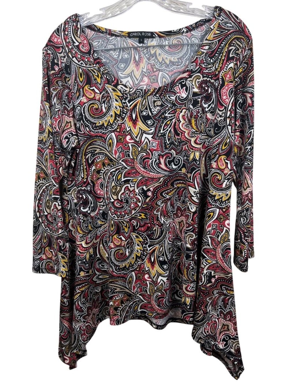 Carol Rose Floral Paisley Dress